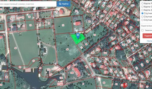 Участок рядом с водой в Витенево