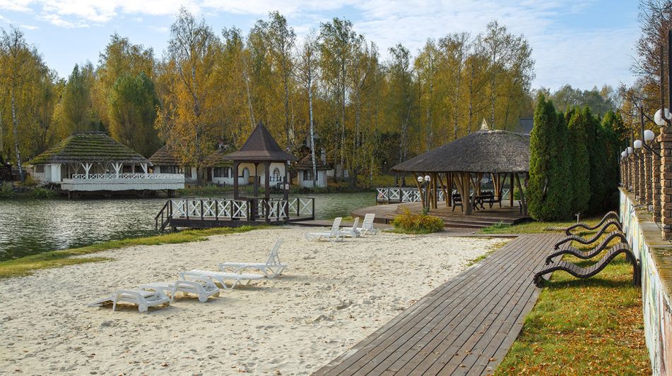 Новый фахверк в кп Княжье Озеро