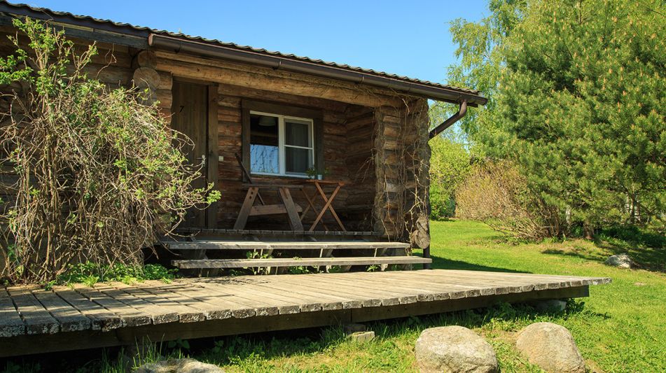 Усадьба на берегу оз. Селигер