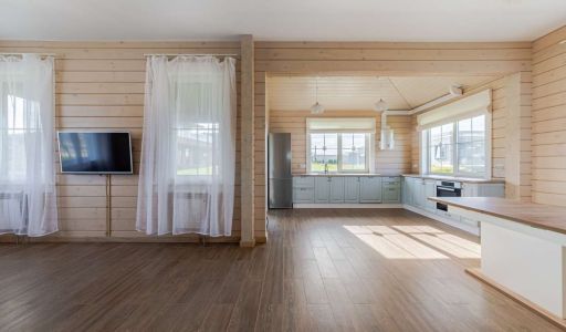 Деревянный дом в КП Павловы озера