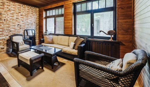 Дом в стиле Райта в КП Поречье