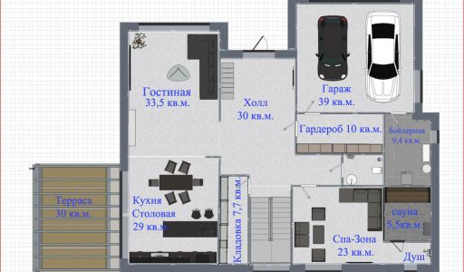 Дом в поселке Чистые Ключи