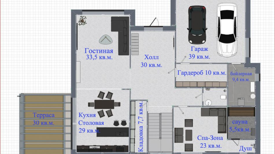 Дом в поселке Чистые Ключи