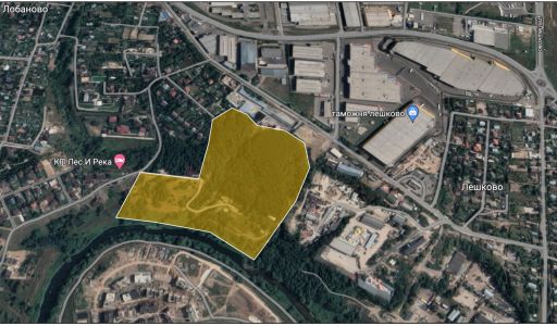 Участок у воды в Лобаново