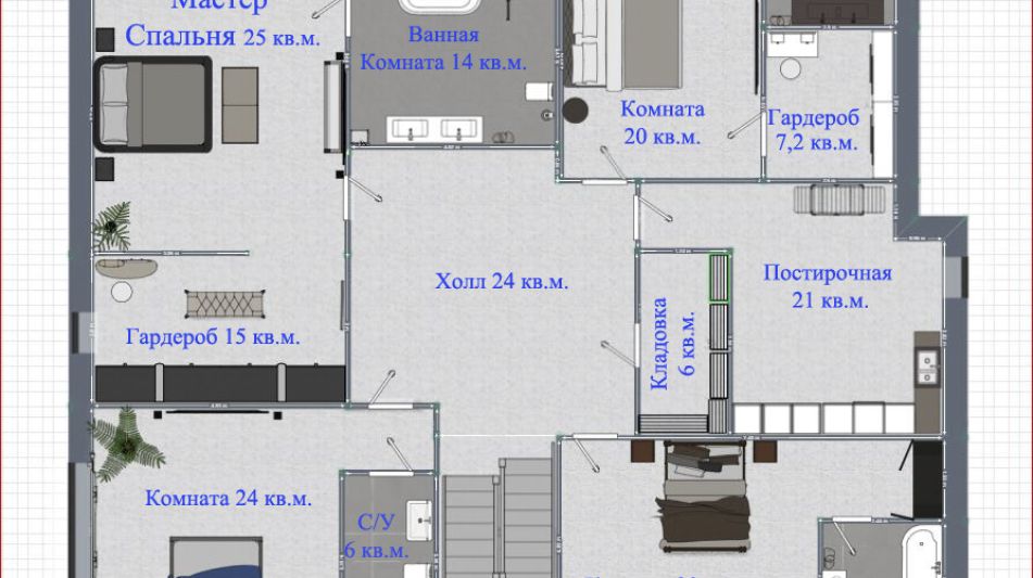 Дом в поселке Чистые Ключи