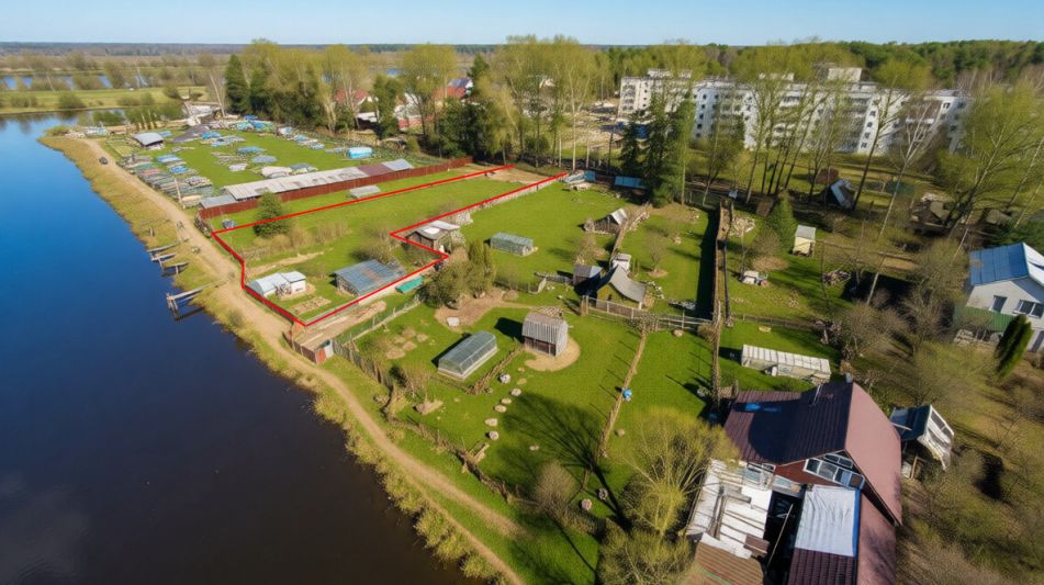 Участок у воды в СНТ Волжанка