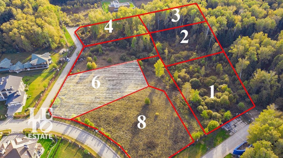 Лесной участок КП Лазурный берег