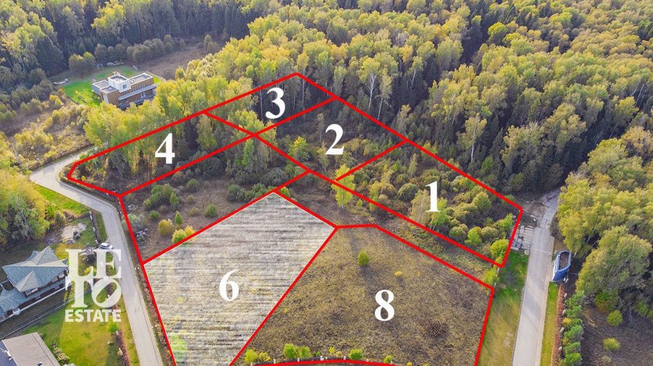 Лесной участок КП Лазурный берег