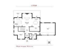 Дом в современном стиле в Ивакино