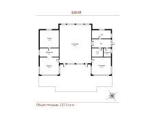 Дом в современном стиле в Ивакино