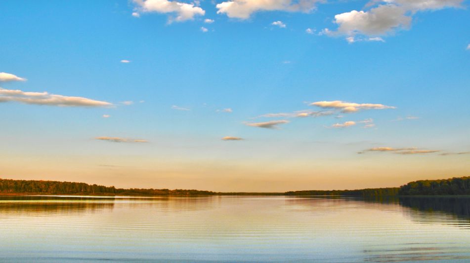 Участок с видом на Волгу