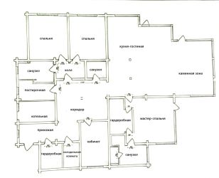 Дом на берегу реки в КП Дачный-2
