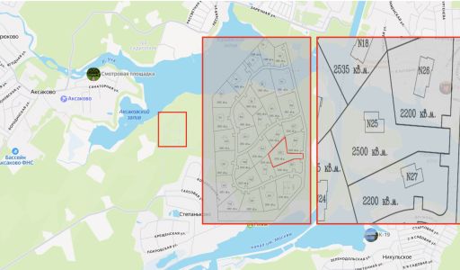 Участок в лесу КП Среди Своих