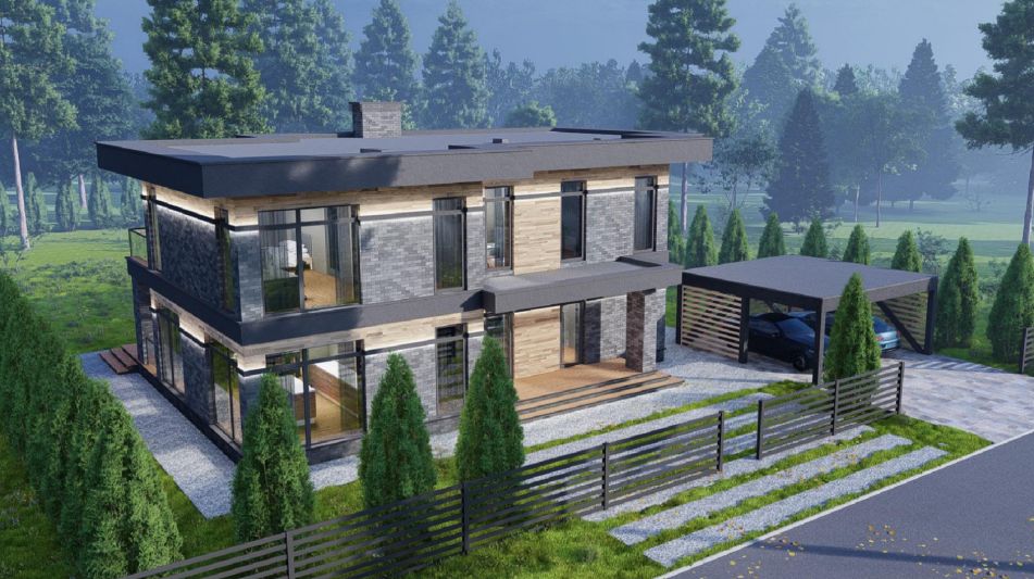 Дом под отделку в КП Истра Лэнд-2